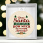 Dear Santa Before I Explain | Acrylic Ornament