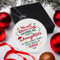 Merry Christmas Having Me For A Daughter | Acrylic Ornament