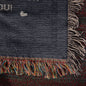 Grandpa We Love You | Heirloom Photo Woven Blanket (Portrait)