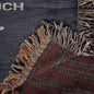 Grandpa We Love You | Heirloom Photo Woven Blanket (Portrait)