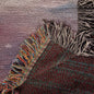 To My Daughter | To The Moon And Back | Heirloom Photo Woven Blanket (Portrait)