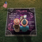 Mom We Love You | Heirloom Photo Woven Blanket (Portrait)