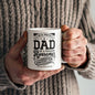 Proud Dad of A Freaking Awesome Daughter | White Ceramic Mug