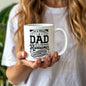 Proud Dad of A Freaking Awesome Daughter | White Ceramic Mug