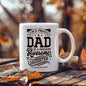Proud Dad of A Freaking Awesome Daughter | White Ceramic Mug