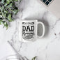 Proud Dad of A Freaking Awesome Daughter | White Ceramic Mug