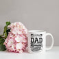 Proud Dad of A Freaking Awesome Daughter | White Ceramic Mug