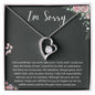 I'm Sorry | Turn Back The Hands Of Time | Forever Love Necklace