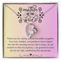 Mother of The Bride | Your Love, Wisdom, And Guidance | Forever Love Necklace