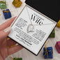 To My Gorgeous Wife | Forever Love Necklace