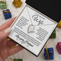 To My Beautiful Wife | Your Last Everything | Forever Love Necklace