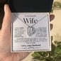 To My Beautiful Wife | I May Not Be Your First Date | Forever Love Necklace