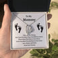 To My Mommy | Love, Kisses, And Kicks | Forever Love Necklace