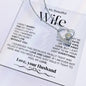 To My Beautiful Wife | I May Not Be Your First Date | Forever Love Necklace