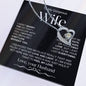 To My Gorgeous Wife | I May Not Be Your First Date | Forever Love Necklace