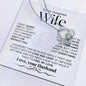 To My Gorgeous Wife | Forever Love Necklace