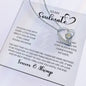 To My Soulmate | I Will Love You Until The End - Forever Love Necklace