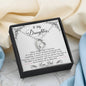 To My Daughter | I Am Always Right There In Your Heart | Forever Love Necklace