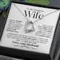 To My Gorgeous Wife | Forever Love Necklace