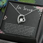 I'm Sorry | Turn Back The Hands Of Time | Forever Love Necklace