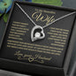 To My Beautiful Wife | Forever Love Necklace
