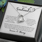 To My Soulmate | I Will Love You Until The End - Forever Love Necklace