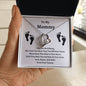 To My Mommy | Love, Kisses, And Kicks | Forever Love Necklace