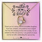 Mother of The Bride | Your Love, Wisdom, And Guidance | Forever Love Necklace