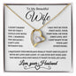 To My Beautiful Wife | Your Last Everything | Forever Love Necklace