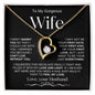 To My Gorgeous Wife | I May Not Be Your First Date | Forever Love Necklace