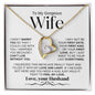 To My Gorgeous Wife | Forever Love Necklace