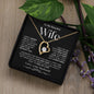 To My Beautiful Wife | Your Last Everything | Forever Love Necklace