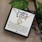 Mother of The Bride | Thank You For Raising Such An Incredible Daughter | Forever Love Necklace