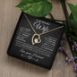 To My Beautiful Wife | I Can't Live Without You | Forever Love Necklace