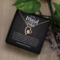 To My Maid of Honor | I'm So Glad To Have You As My | Forever Love Necklace