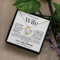 To My Beautiful Wife | I May Not Be Your First Date | Forever Love Necklace