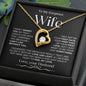 To My Gorgeous Wife | I May Not Be Your First Date | Forever Love Necklace