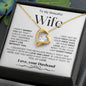 To My Beautiful Wife | I May Not Be Your First Date | Forever Love Necklace