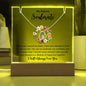 To My Dearest Soulmate | With Every Beat Of My Heart | Keepsake Acrylic & Forever Love Necklace