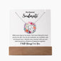To My Dearest Soulmate | With Every Beat Of My Heart | Keepsake Acrylic & Forever Love Necklace