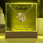 To My Dearest Soulmate | With Every Beat Of My Heart | Keepsake Acrylic & Forever Love Necklace
