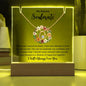 To My Dearest Soulmate | With Every Beat Of My Heart | Keepsake Acrylic & Forever Love Necklace