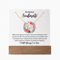 To My Dearest Soulmate | With Every Beat Of My Heart | Keepsake Acrylic & Forever Love Necklace