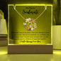To My Dearest Soulmate | With Every Beat Of My Heart | Keepsake Acrylic & Forever Love Necklace