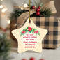 It's Not What's Under The Tree | High Gloss Star Ornament