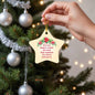 It's Not What's Under The Tree | High Gloss Star Ornament