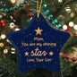 Mom Shining Star | High Gloss Star Ornament