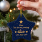 Mom Shining Star | High Gloss Star Ornament