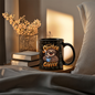 Need More Coffee | Black Ceramic Mug