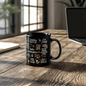 Daily Reminders Mug | Black Ceramic Mug